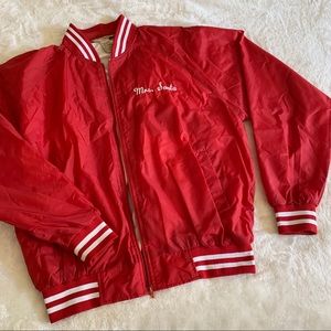 Vintage Holiday Varsity Santa Jacket, size M 🎄